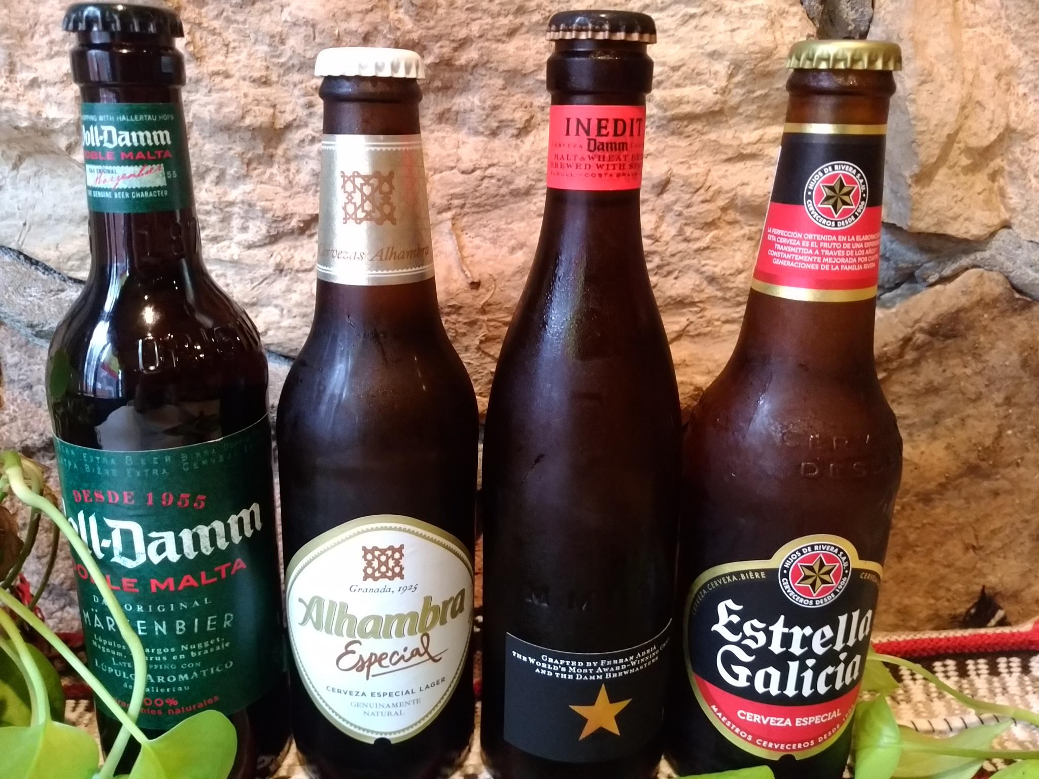 スペイン産ビール4種類