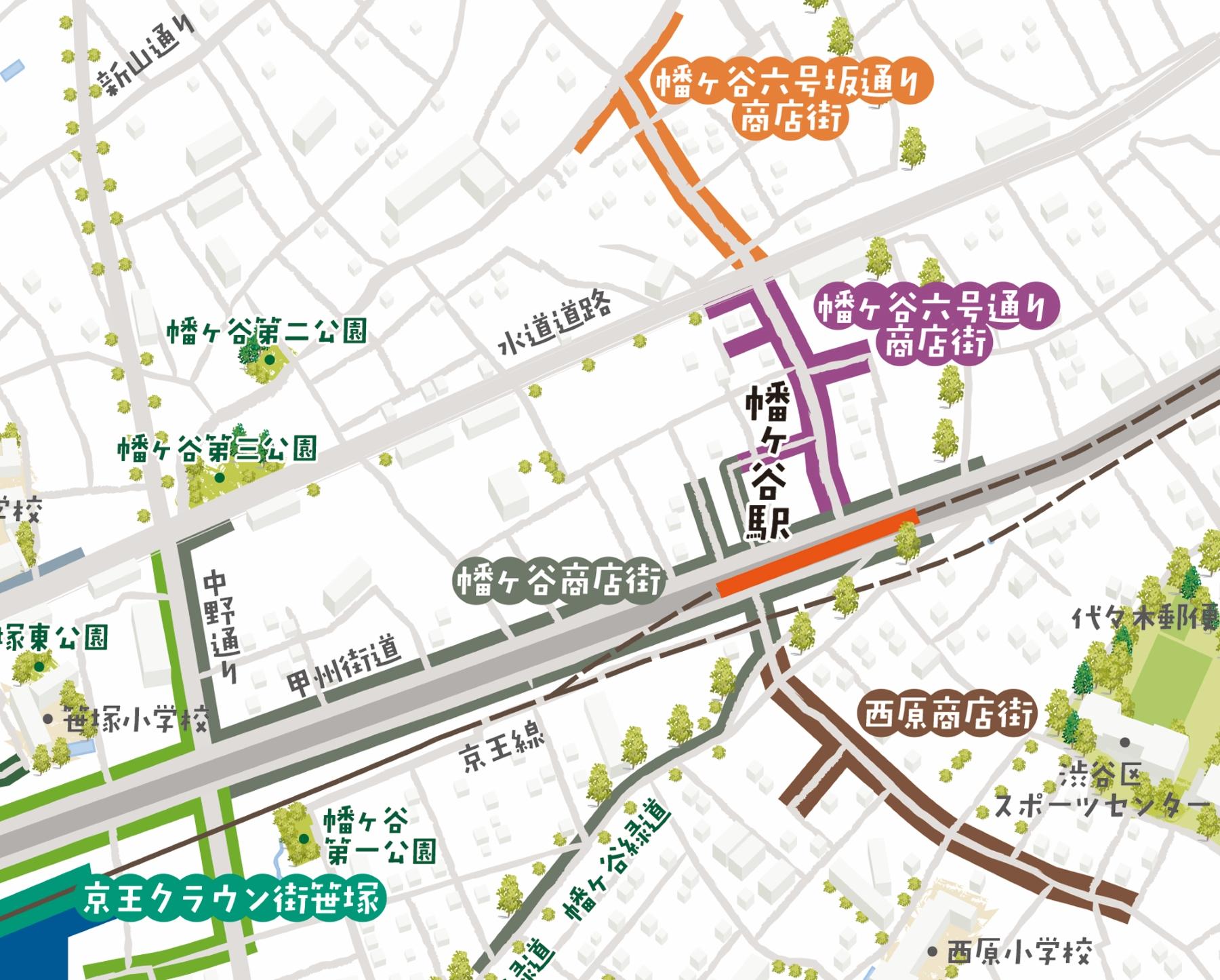 商店街MAP